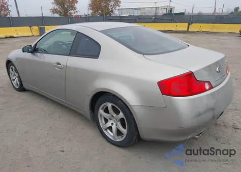 2004 Infiniti G35 z USA, uszkodzony, nr VIN JNKCV54E94M828126